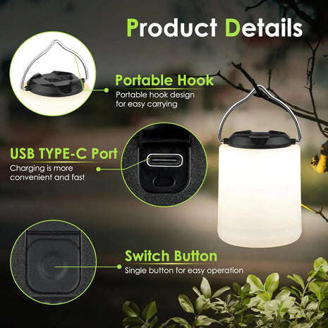 Rechargeable LED Camping Lantern
