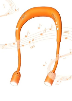 Rechargeable LED Neck Light with Bluetooth Speaker