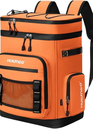 Large Waterproof Insulated Cooler Backpack for Camping, Beach & Fishing