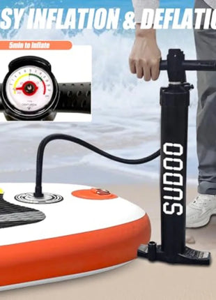 Premium Inflatable SUP Board Kit – Wide Stable Design & Complete Accessories