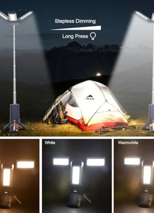 10000mAh Rechargeable Camping Lantern – 4000LM, 270° Foldable