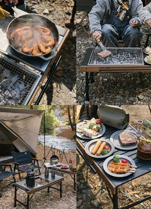 Naturehike Portable Folding Camping Table for 4-6 Person