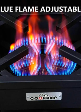 High Pressure Propane Burner with Regulator, 260,000 BTU