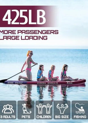 Aurora Pro Inflatable SUP Board Kit – Ultra Stable & Adventure Ready