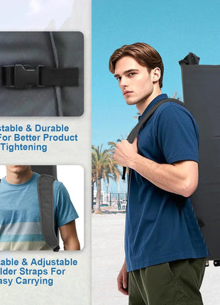 Portable Folding Camping Chair with Canopy Shade