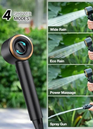 8000mAh Portable Camping Shower with LED Display