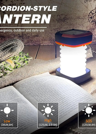 Solar Rechargeable Camping Lantern