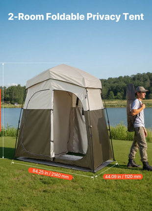 2 Room Camping Privacy Tent