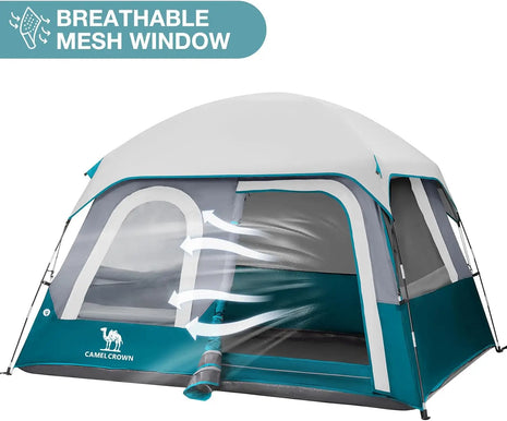 4–6 Person Waterproof Camping Tent