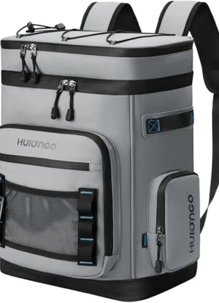 Large Waterproof Insulated Cooler Backpack for Camping, Beach & Fishing