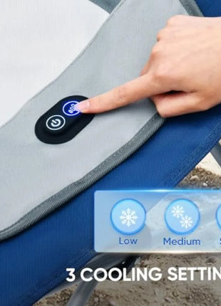 Cooling Folding Camping Chair with Ice Pad