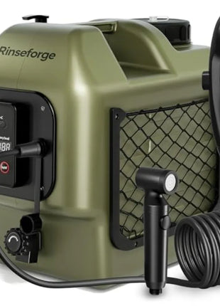 Portable Camping Shower with 5-Gallon Water Tank