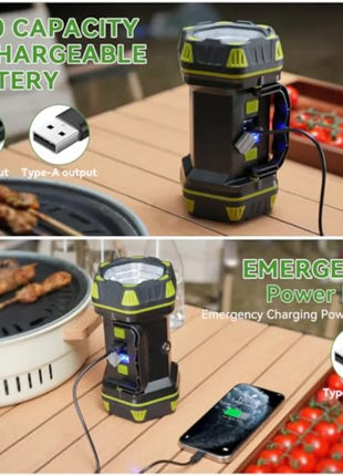 2-Pack Rechargeable Camping Lanterns