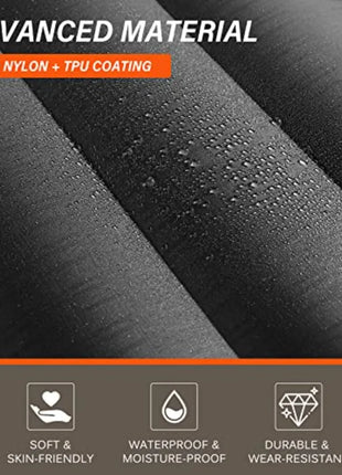 Ultralight Inflatable Sleeping Pad – Built-In Pump & Pillow