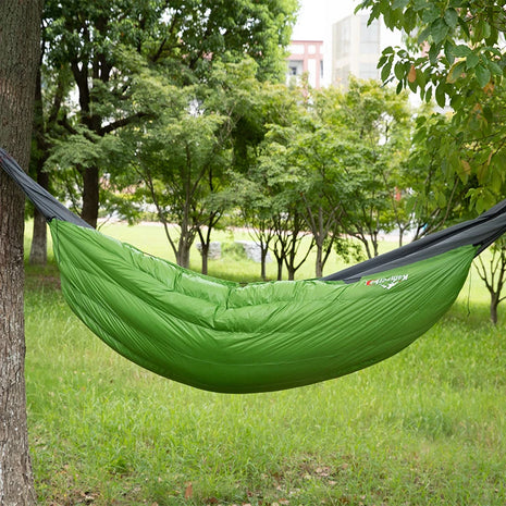 Down Hammock Underquilt – Lightweight & Warm Camping Gear