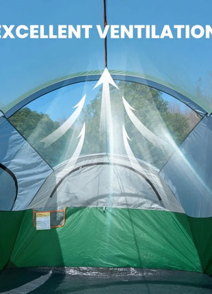 8 Person Family Camping Tent