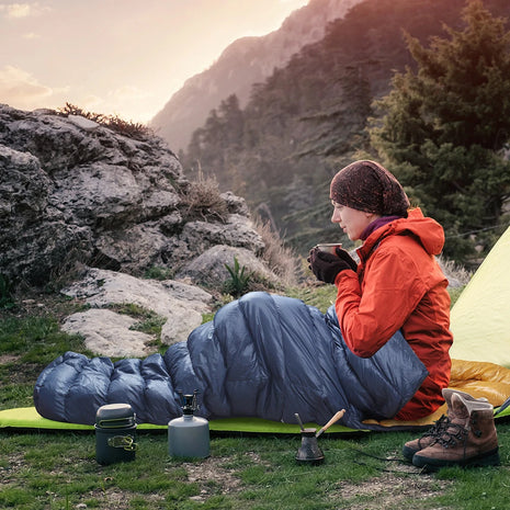 Ultralight Down Sleeping Bag – Warm, Compact, 4-Season Camping