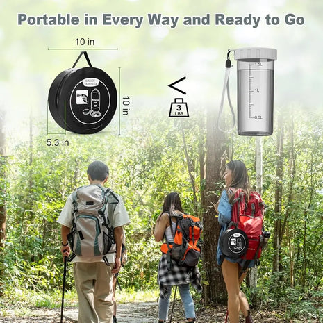 Rechargeable Camping Shower Bag 20L