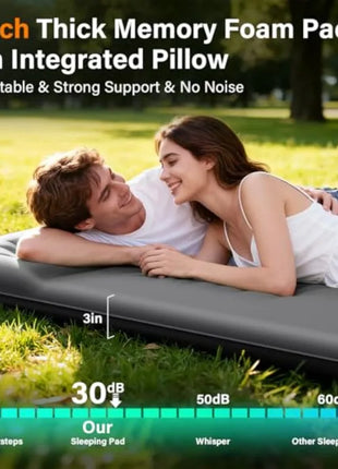 2 Person Self Inflating Camping Mattress with Pump
