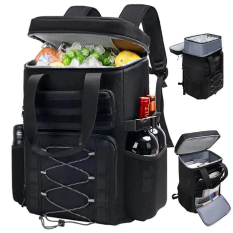 35-Can Waterproof Insulated Cooler Backpack for Camping, Beach & Fishing