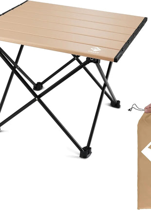 Ultralight Aluminum Folding Camping Table with Carry Bag