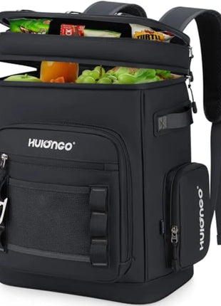 Large Waterproof Insulated Cooler Backpack for Camping, Beach & Fishing