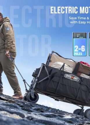 Electric Folding Wagon Cart 200L Capacity