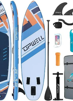 Cerulean Pro Inflatable SUP Board Kit – Stable, Portable & Adventure Ready