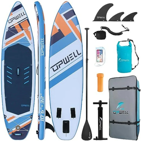 Cerulean Pro Inflatable SUP Board Kit – Stable, Portable & Adventure Ready