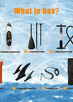 Premium Inflatable Stand Up Paddle Board Kit with Accessories