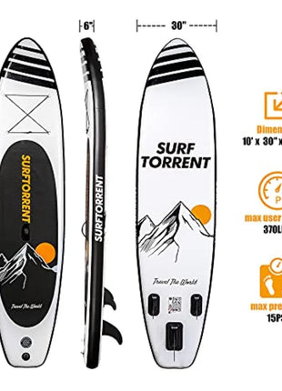 Premium Inflatable Stand Up Paddle Board Kit with Accessories