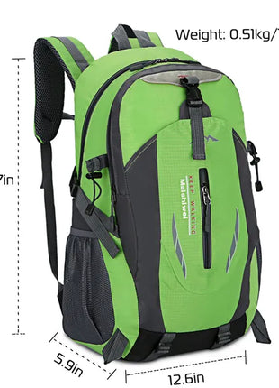 36L Waterproof Hiking Backpack for Camping, Travel & Outdoor Adventures