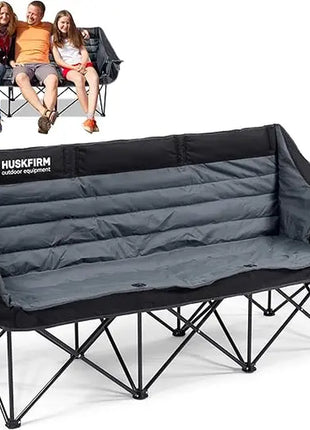 3-Person Folding Camping Couch Chair