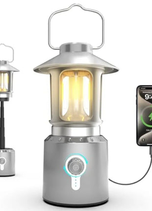 8000mAh Rechargeable Vintage Camping Lantern